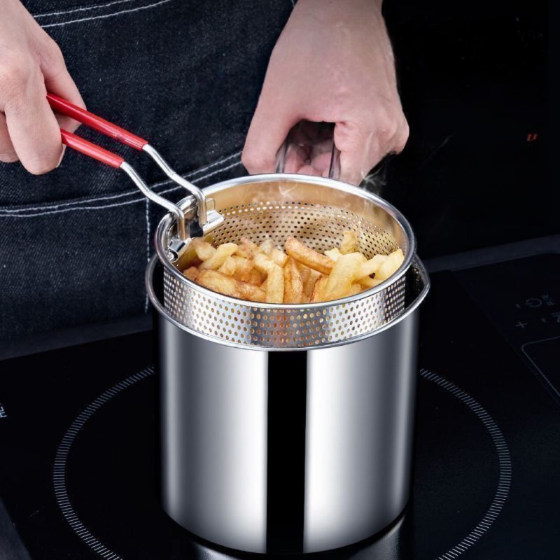 Stainless-Steel Multifunctional Frying Pan - Image 2