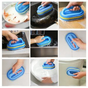 Kitchen & Bathroom Magic Cleaning Brush (1 Pcs)